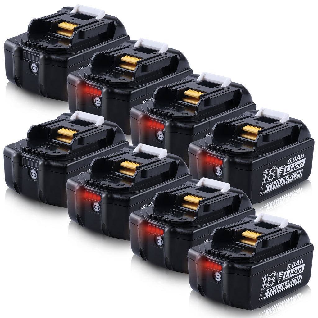   8packs BL1850B Replacement Battery For Makita