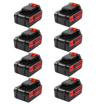 20V 4.0Ah Li-Ion LB2X4020 Replacement Battery For Black & Decker - 8packs