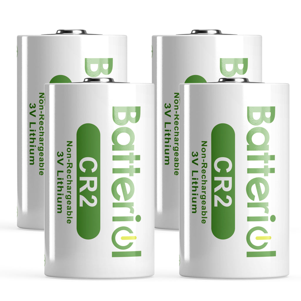 4 Pack Energizer EL1CRBP2 3-Volt Lithium CR2 Photo Battery,calculators 2ct Each