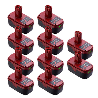 19.2V 6.0Ah Li-Ion 130211004 Replacement Battery For Craftsman C3 - 10packs