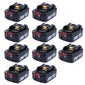 18V 6.0Ah Li-Ion BL1860B Replacement Battery For Makita - 10packs