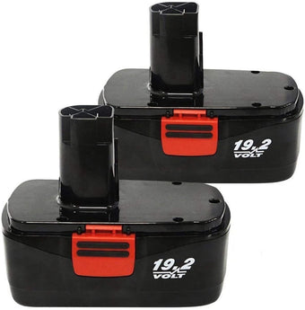 19.2V 3.0Ah NiMH 130279005 Replacement Battery For Craftsman C3 - 2packs