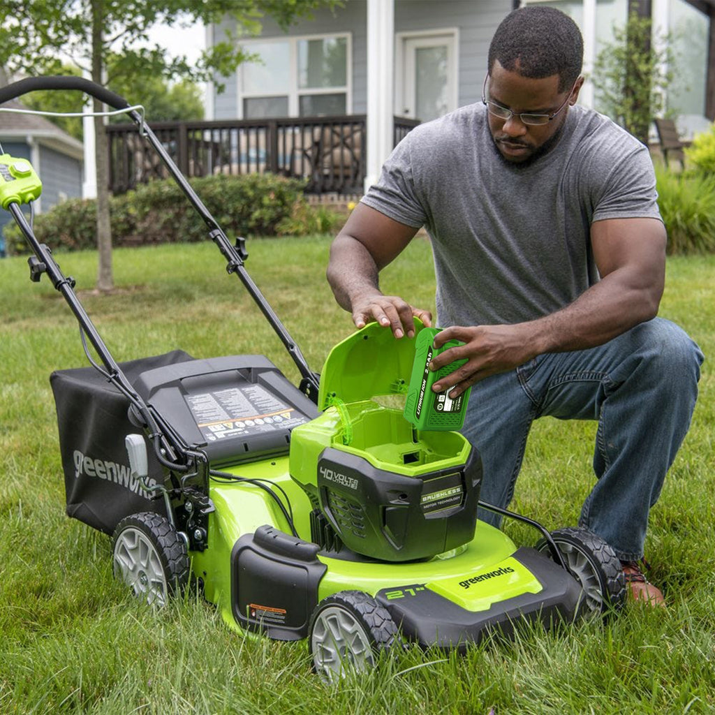40v battery for greenworks lawn mower