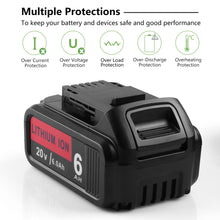 Dewalt 20V 6Ah Replacement Battery