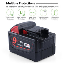 Milwaukee M18 High Demand 9.0 Ah Battery Pack