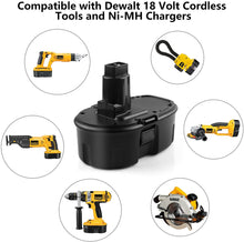  Dewalt 18v battery 3.6 Ah Ni-Mh 4 Pack Compatible with Dewalt handheld 18 Volt Power Tool