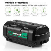 ryobi 40v 4.0Ah lithium battery