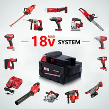 6.0Ah Replacement Battery Compatible with Milwaukee 18V M18 Cordless Tool Batteries