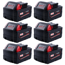 18V 6.0Ah Battery for Milwaukee 18 Volt Lithium XC Battery