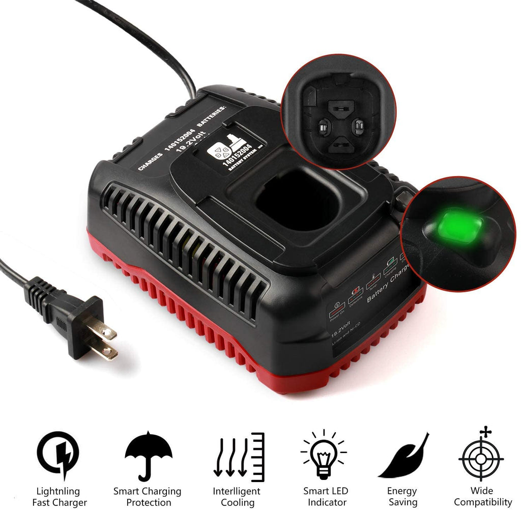 9.6V 19.2V 2.0A Li ion NI CD Craftsman C3 Replacement Battery