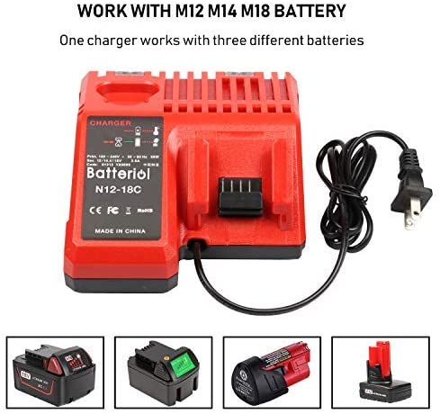 milwaukee battery charger