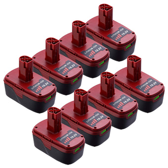 19.2V 6.0Ah Li-Ion 130211004 Replacement Battery For Craftsman C3 - 8packs