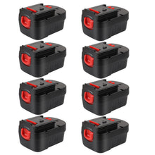 8 sets of Black & Decker Ni-MH batteries