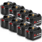 18V 9.0Ah Li-Ion BL1890 Replacement Battery For Makita - 8packs