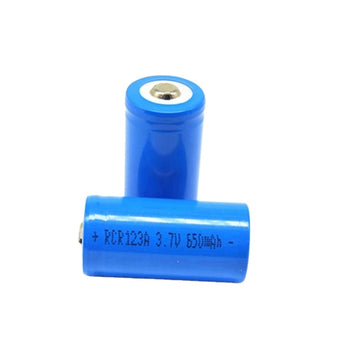 3.7V RCR123A Li-Ion Rechargeable Battery - OEM/ODM