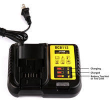 DCB112 Battery Charger for Dewalt